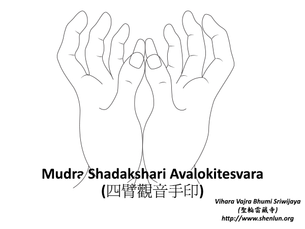 Mudra Shadakshari Avalokitesvara