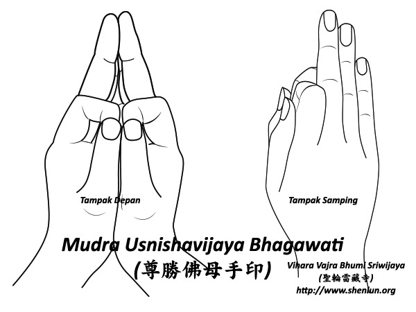 Mudra Usnishavijaya Bhagawati